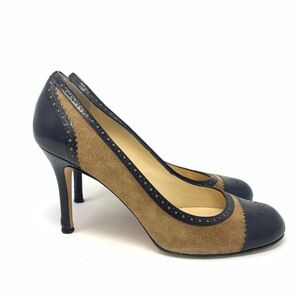 Kate Spade New York Suede Leather Round Toe Pumps size 9.5